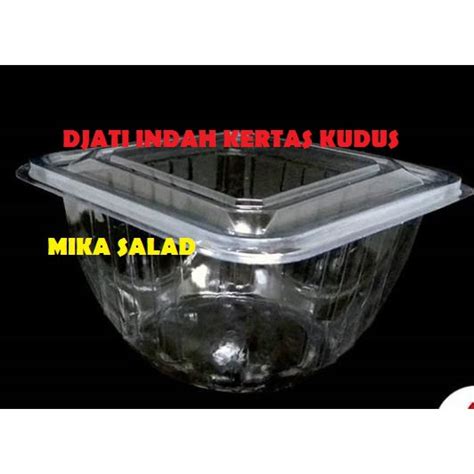 Jual Bagus Sekali Mika Salad Es Kepal Mangkok Plastik Ml Isi