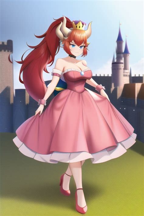 Ai Princess Bowsette By Silversrtiker32395 On Deviantart