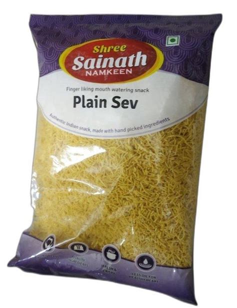 Shree Sainath Besan Plain Sev Namkeen Packaging Type Packet