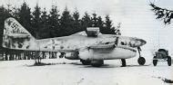 Asisbiz Messerschmitt Me 262A 1a 2 Kdo Nowotny White 19 Hesepe Oct 1944