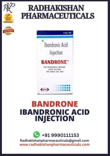 Bandrone Ibandronic Acid Injection Natco Prescription At Rs