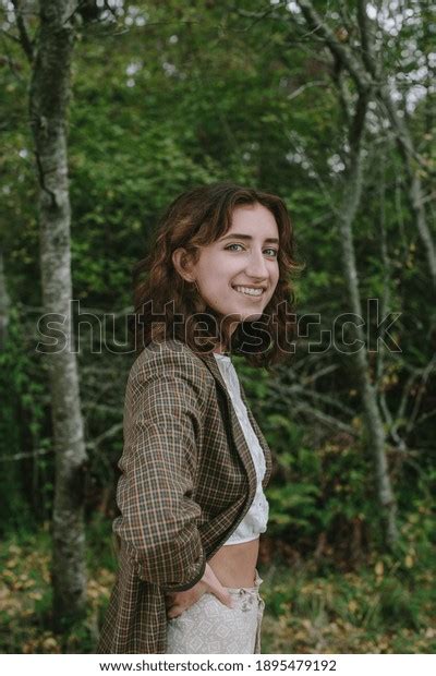 Portrait Happy Seventeen Year Old Girl Stock Photo 1895479192