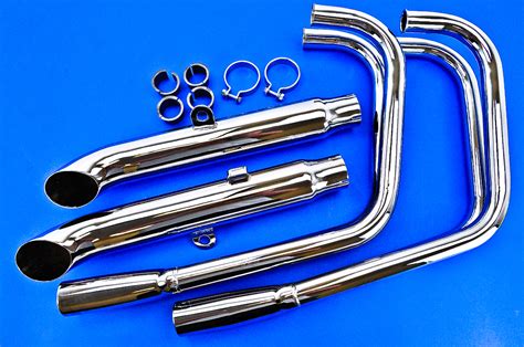 77 83 Kawasaki Kz1000c P Police Mac 4 2 Chrome Turnout Exhaust System