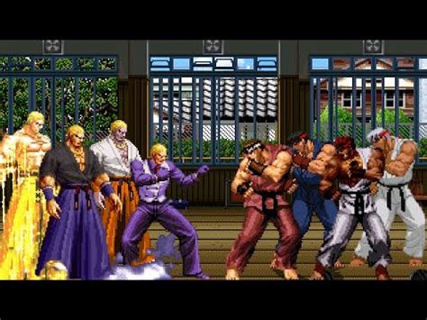 Kof Mugen Memorial Geese Vs Ryu Vs Youtube