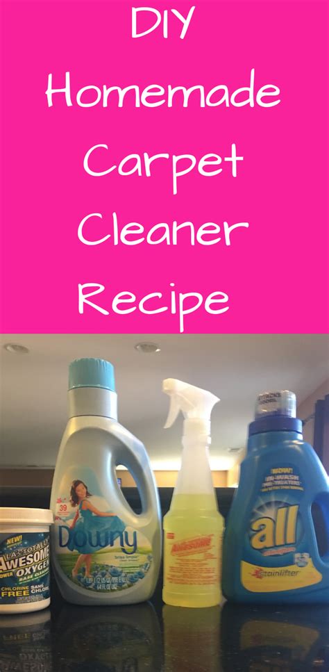 DIY Homemade Carpet Cleaner Recipe for Machines – Tatiana’s World