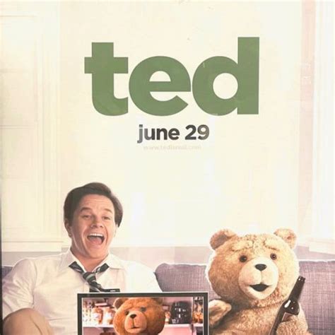 Signed and Framed Ted Poster Signed by Seth McFarlane … | Drouot.com