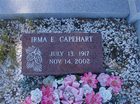 Irma E Capehart 1917 2002 Find A Grave Memorial