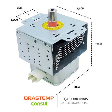 Magnetron M Fb A W Micro Ondas Brastemp Consul Bmg Ae