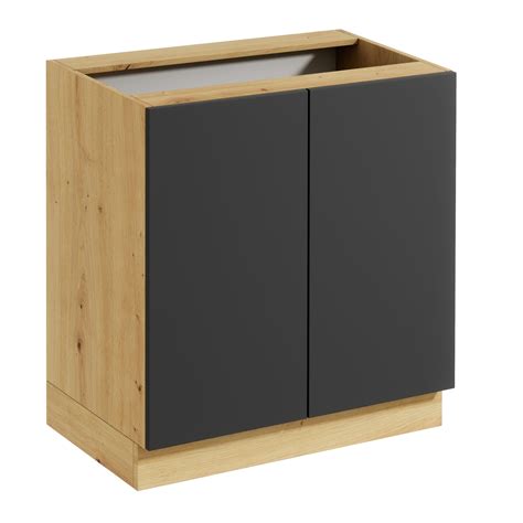 Szafka kuchenna stojąca Vinto 80 cm kolor szary - Leroy Merlin