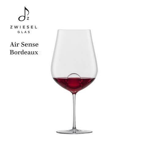 Zwiesel Glas Air Sense Bordeaux 843 ml แกวไวนครสตลแฮนดเมด