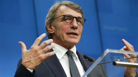 Eu Parliament President David Sassoli Dies Aged 65