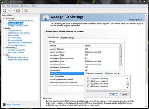 NVIDIA image scaling out of range resolution hatası Technopat Sosyal