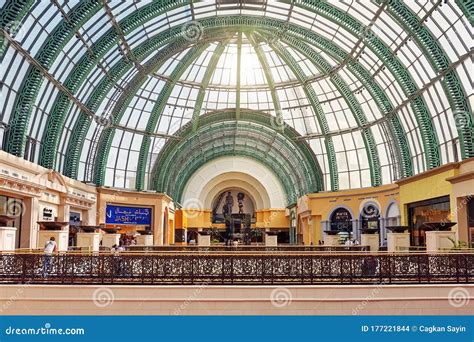 The Dome Shops And Interior View Of Mall Of The Emirates In Dubai