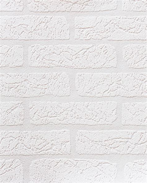 Wallpaper Rasch Vinyl Wallpaper Stone Look White