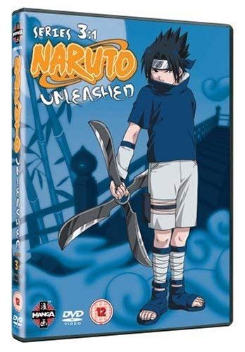 Naruto Unleashed Series 3 Part 1 Dvd Reino Unido Amazones