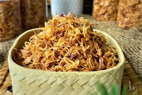 Resep Bawang Goreng Gurih Dan Kriuk Tanpa Tambahan Tepung Begini