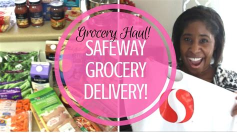 Safeway Delivery Grocery Haul Grocery Haul On A Budget Youtube