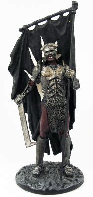 Le Seigneur Des Anneaux Eaglemoss Uruk Hai Porte Tendard Au