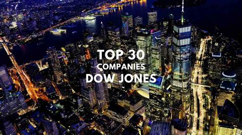 Top 30 Companies of Dow Jones Index by Weight in 2022