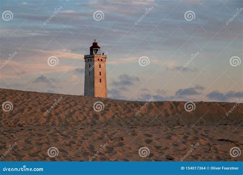 Farol De Rubjerg Knude Em Dinamarca Foto de Stock - Imagem de costa ...