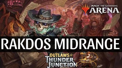 RAKDOS MIDRANGE BO1 Outlaws Of Thunder Junction MTGThunder MTG