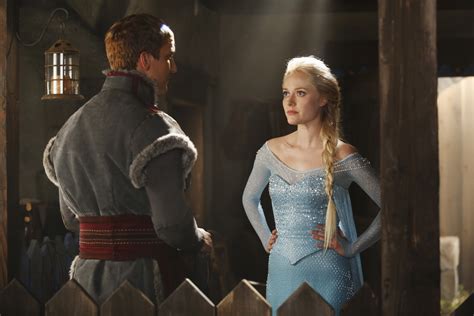 Frozen Once Upon A Time First Look At Elsa