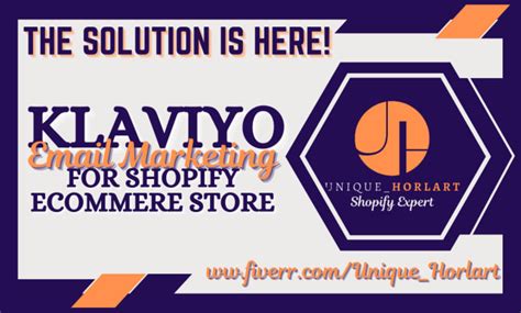 Set Up Klaviyo Shopify Email Marketing Automation Flows By Unique