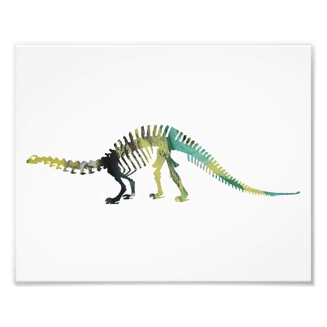 brontosaurus skeleton photo print | Zazzle.com