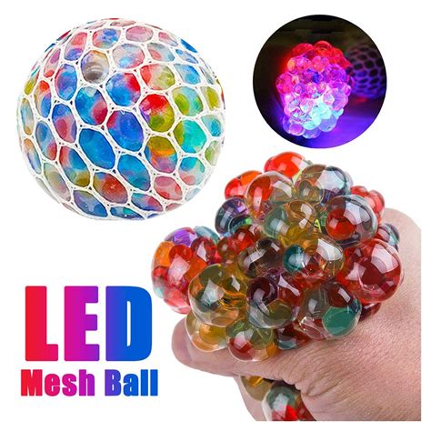 Buy New Led Anti Stress Ball - Squishy Light up Ball Anti-Stress Toys ...