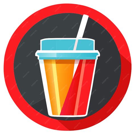 Premium Vector Drink Icon Vector Illustration