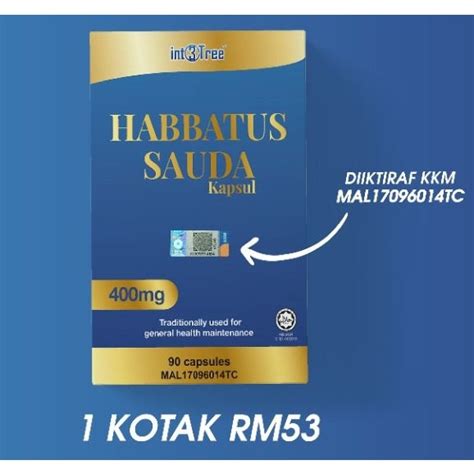 Kapsul HABBATUS SAUDA Black Seed Capsule 90 Kapsul Shopee Malaysia