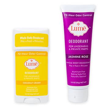 Ingredients | Lume Deodorant