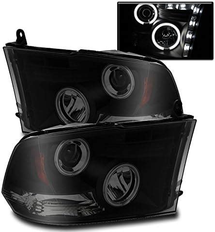 Amazon ZMAUTOPARTS CCFL Halo LED Projector Headlights Headlamps