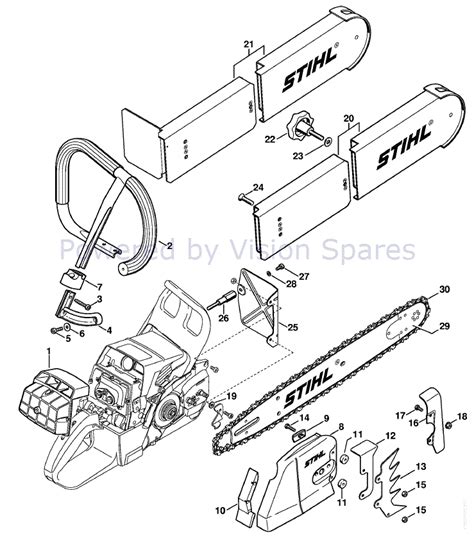 Stihl Ms 210 Parts Diagram General Wiring Diagram