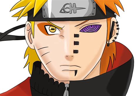 Naruto And Pain Drawing By Me Scrolller