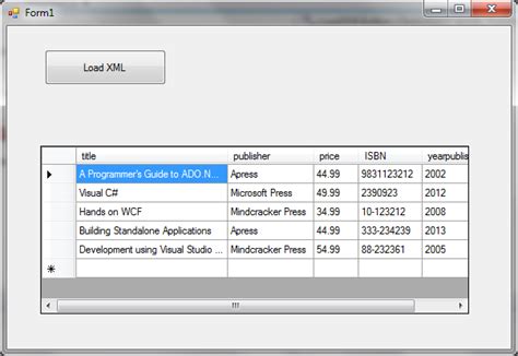 Load Xml File Into A Datagridview Using C Hot Sex Picture