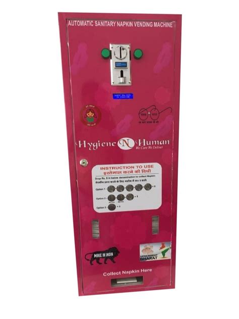 Hygiene Human Automatic Sanitary Napkin Vending Machine At Rs 15000