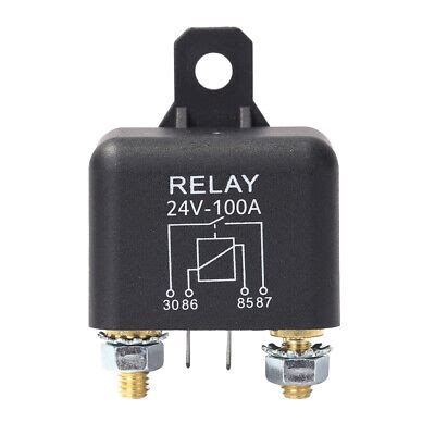 24V 100A 120A 200A Starting Relay 2 4W Car Truck Motor Relay 4 Pin Car