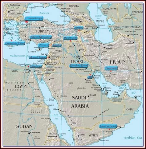 Ancient Biblical Map Of The Middle East - map : Resume Examples #edV1aEoVq6