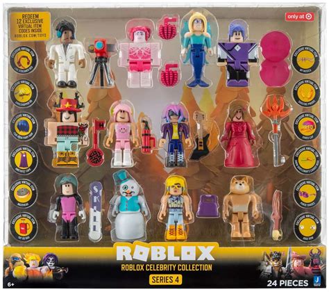 Roblox Series 4 Celebrity Collection 12 Pack Action Figures Mystery