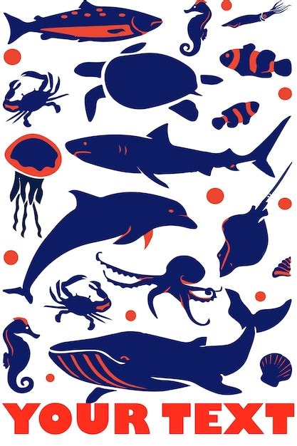 Premium Vector | Ocean fish vector illustration