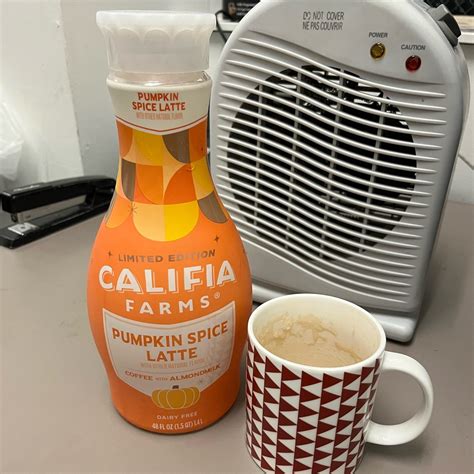 Califia Farms Pumpkin Spice Latte Cold Brew Coffee With Almond Milk