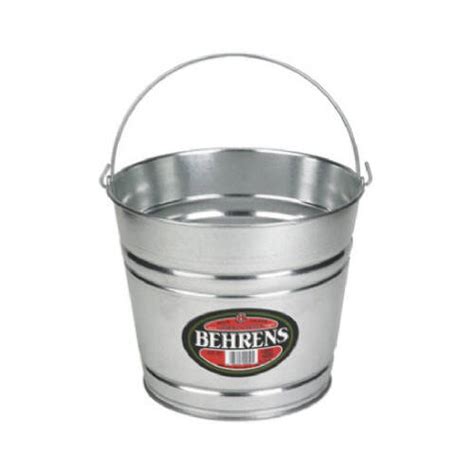 Behrens 1208GS Galvanized Steel Water Pail 8 Qt