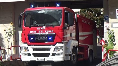 New Vigili Del Fuoco Fire Brigade Partenza Abp Man Vvf Comando