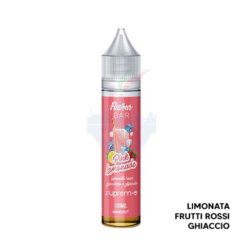 PINK LEMONADE Flavour Bar Aroma Mini Shot 10ml Suprem E