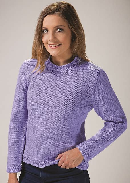 Ravelry Pt 8531 Decorative Cuff And Collar Jumper Pattern By Bendigo