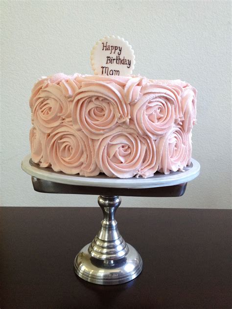 Pink Rosette Birthday Cake Creative Birthday Cakes Sweet 16 Cakes