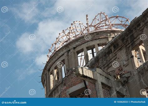 Hiroshima Atomic Bomb Dome editorial stock photo. Image of peace - 10362033