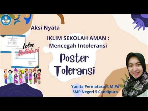 Aksi Nyata Mencegah Intoleransi Melalui Poster Toleransi LOLOS