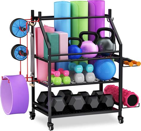 Amazon Yoga Mat Storage Racks Home Gym Storage Rack For